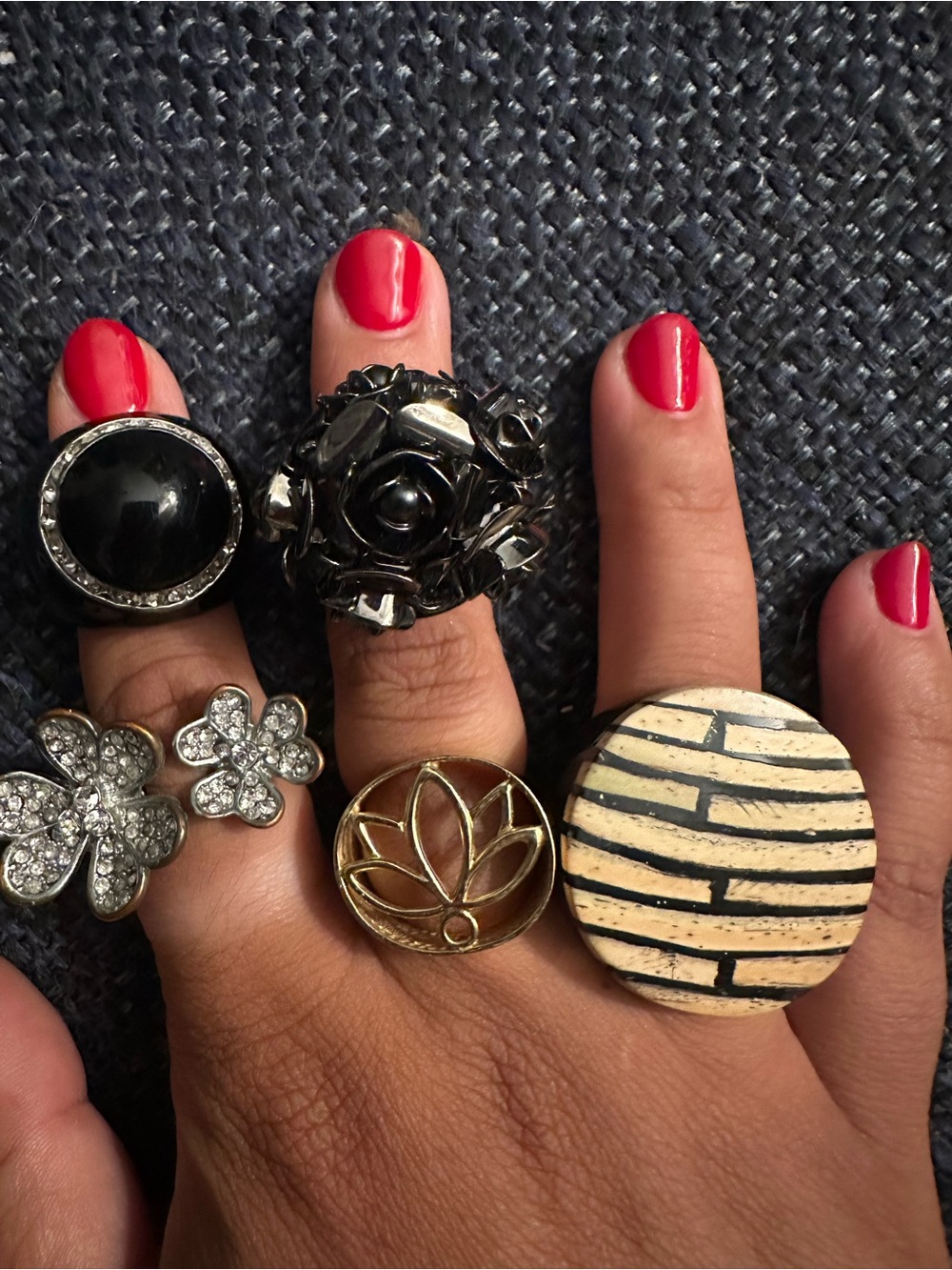 Assorted Women's Statement Rings - Picture 3 of 3
